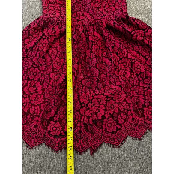 NBD Revolve Daimilee Coquette Dress in Raspberry & Magenta Size XS - Picture 10 of 12